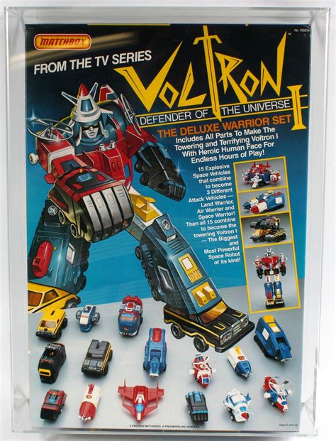 voltron matchbox toy